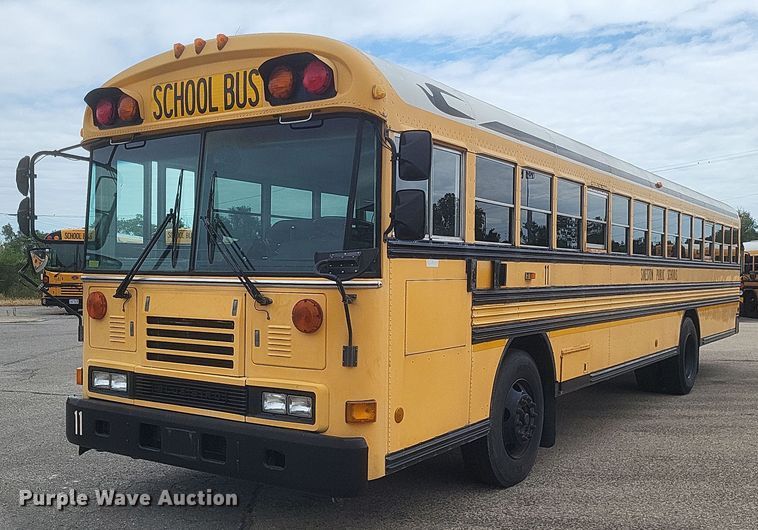 image for item DR4942 2001 Blue Bird All American  school bus