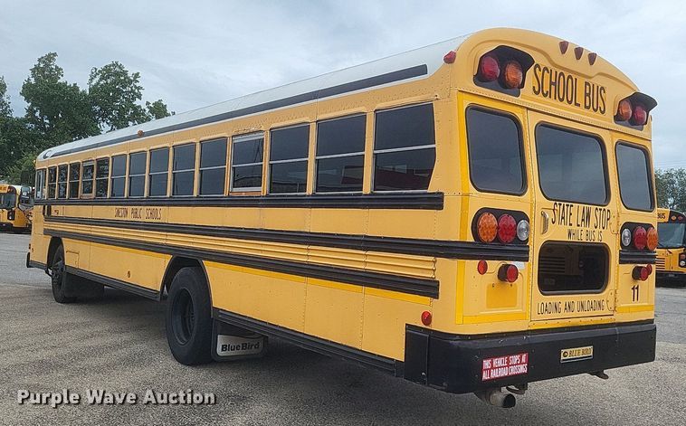 image for item DR4942 2001 Blue Bird All American  school bus