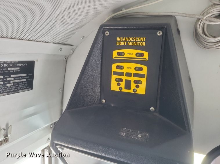 image for item DR4942 2001 Blue Bird All American  school bus