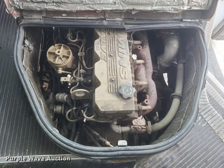 image for item DR4942 2001 Blue Bird All American  school bus