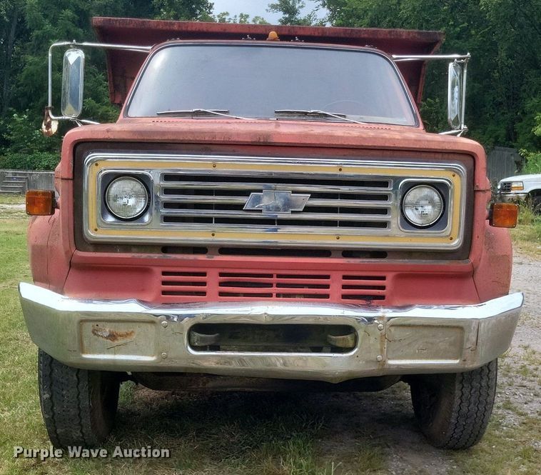 image for item DR4953 1980 Chevrolet  70 dump truck