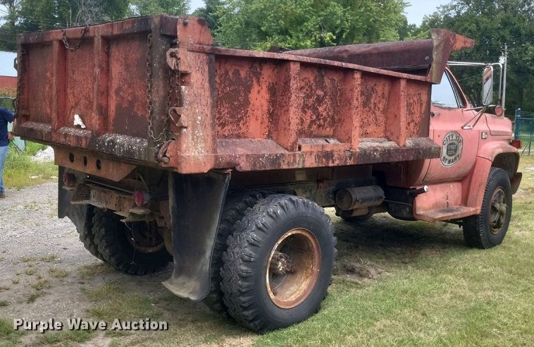 image for item DR4953 1980 Chevrolet  70 dump truck