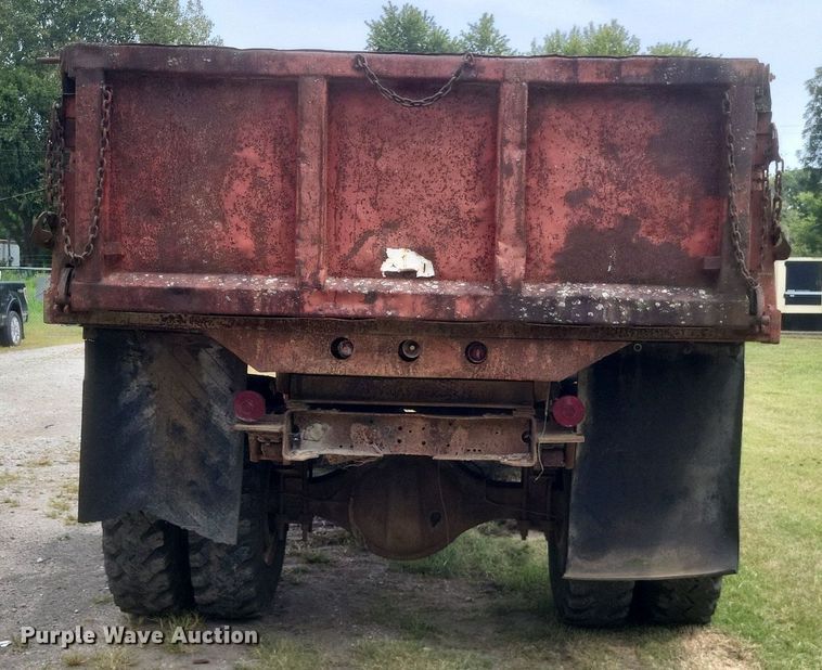 image for item DR4953 1980 Chevrolet  70 dump truck