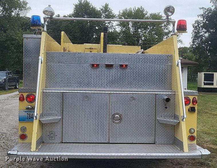 image for item DR4955 1983 GMC C7000 pumper fire truck