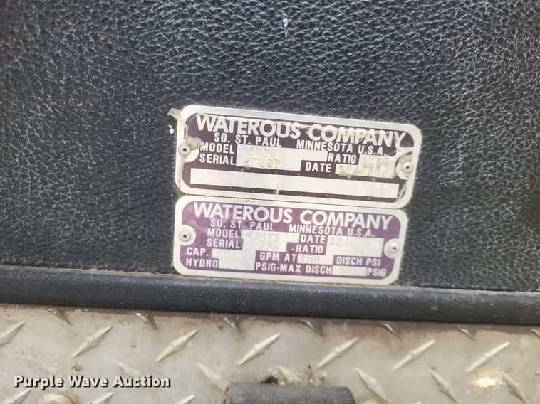 image for item DR4955 1983 GMC C7000 pumper fire truck