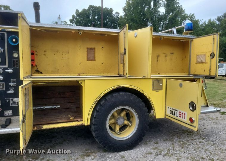 image for item DR4955 1983 GMC C7000 pumper fire truck