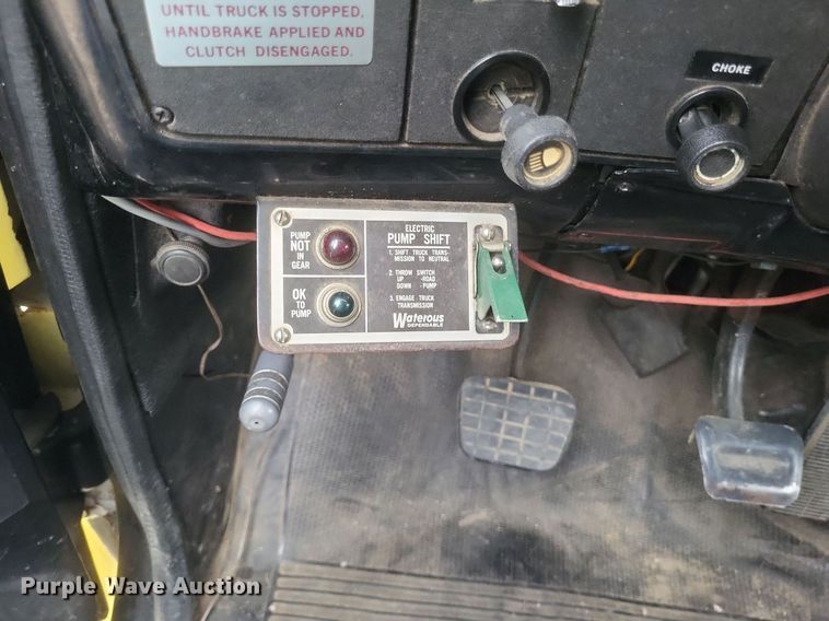 image for item DR4955 1983 GMC C7000 pumper fire truck