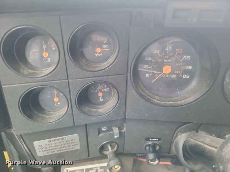 image for item DR4955 1983 GMC C7000 pumper fire truck