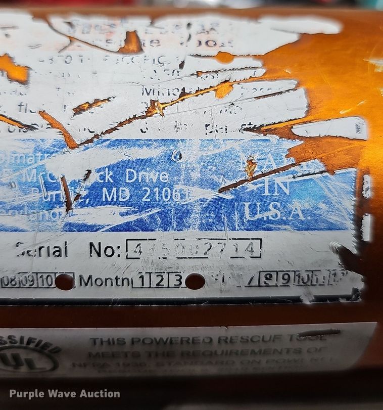 image for item DS4696 Holmatro rescue tools