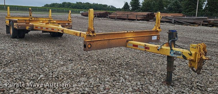 image for item DS4701 1992 Rice pole trailer