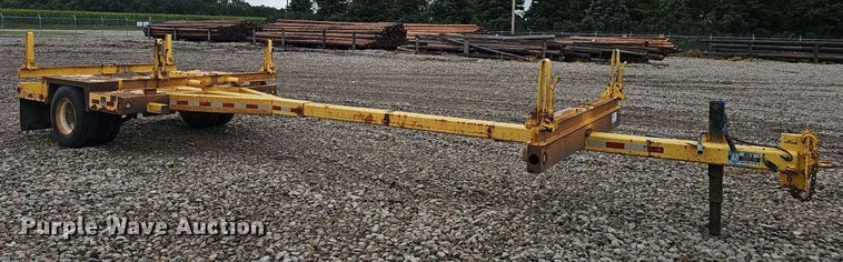 image for item DS4701 1992 Rice pole trailer