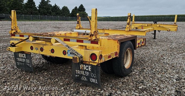 image for item DS4701 1992 Rice pole trailer