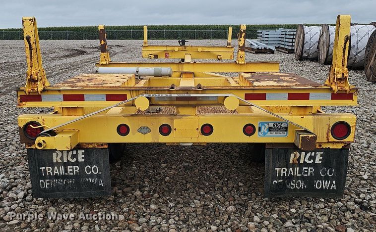 image for item DS4701 1992 Rice pole trailer