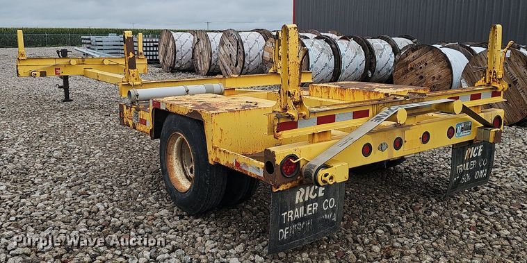 image for item DS4701 1992 Rice pole trailer