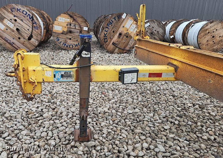 image for item DS4701 1992 Rice pole trailer