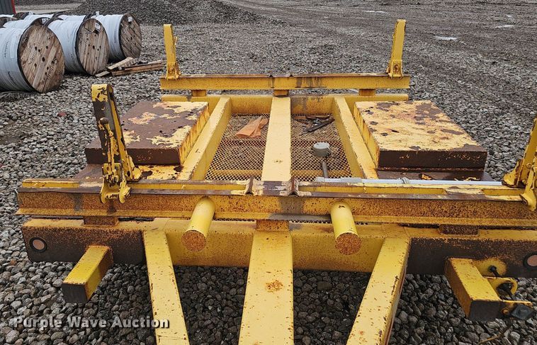 image for item DS4701 1992 Rice pole trailer