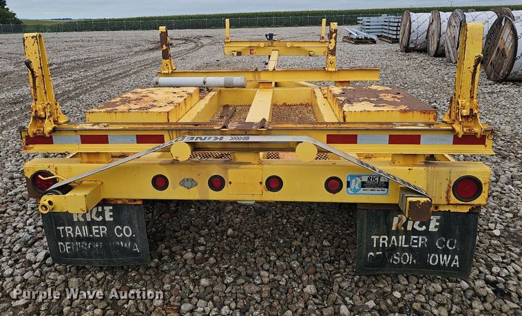 image for item DS4701 1992 Rice pole trailer