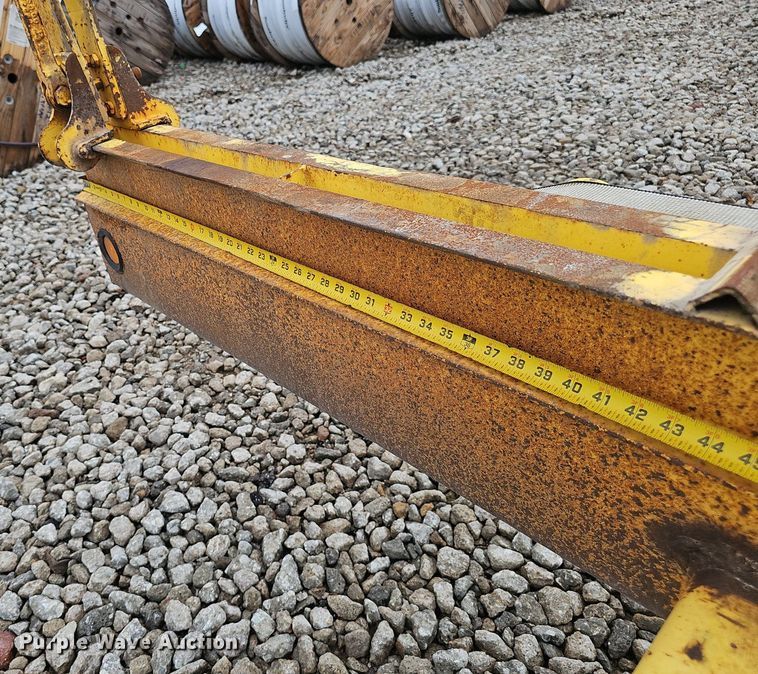 image for item DS4701 1992 Rice pole trailer