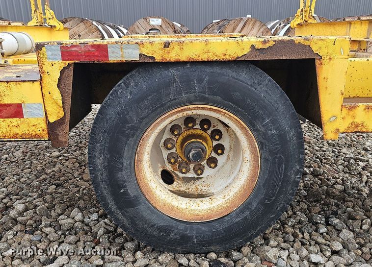 image for item DS4701 1992 Rice pole trailer