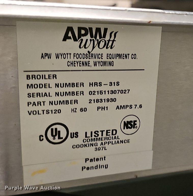 image for item DS4723 Restaurant equipment