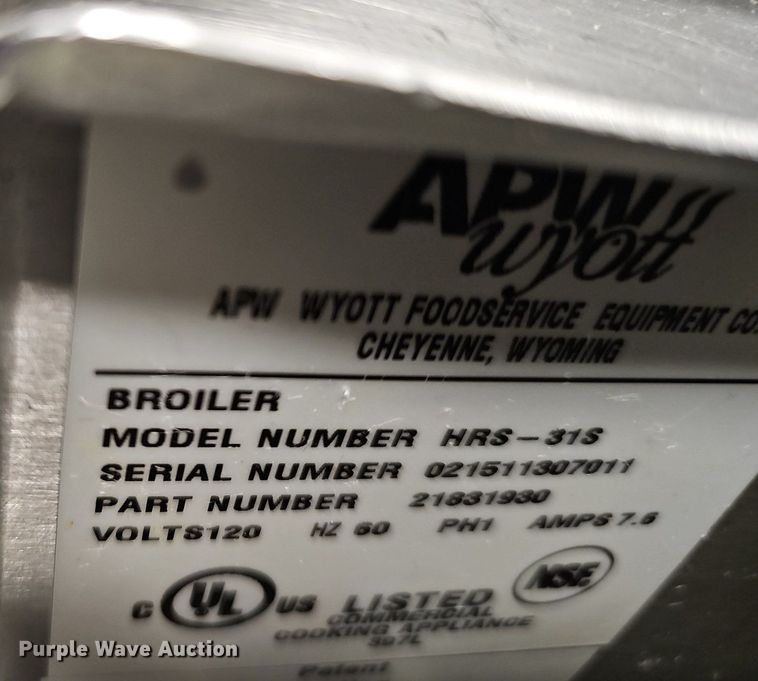 image for item DS4723 Restaurant equipment