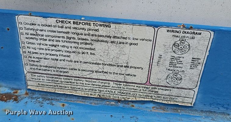 image for item DS4724 1999 Eagle Trailer Co. Inc refrigerated trailer