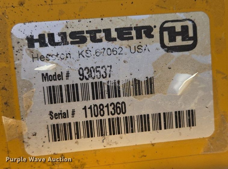 image for item DT7756 Hustler X-One ZTR lawn mower