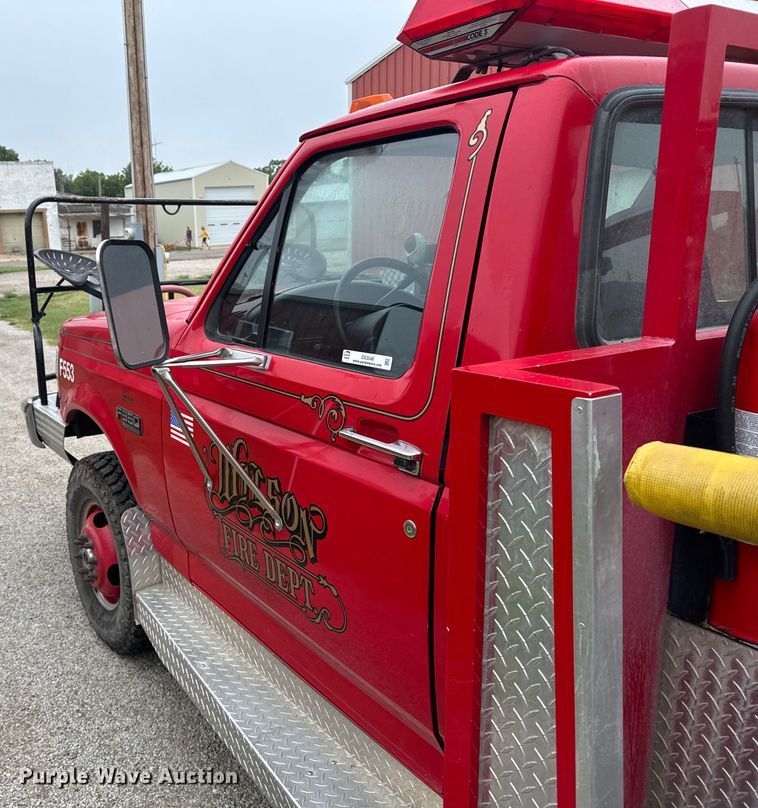 image for item DX3548 1996 Ford F350 brush fire truck