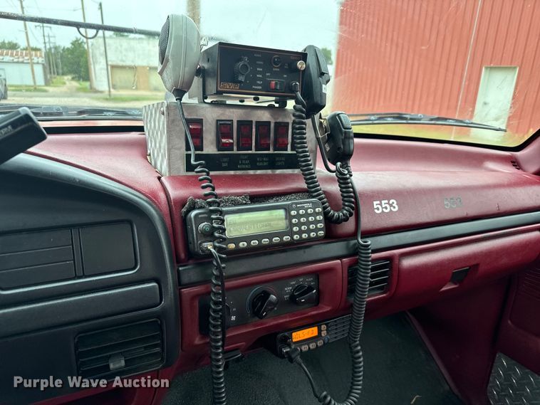 image for item DX3548 1996 Ford F350 brush fire truck