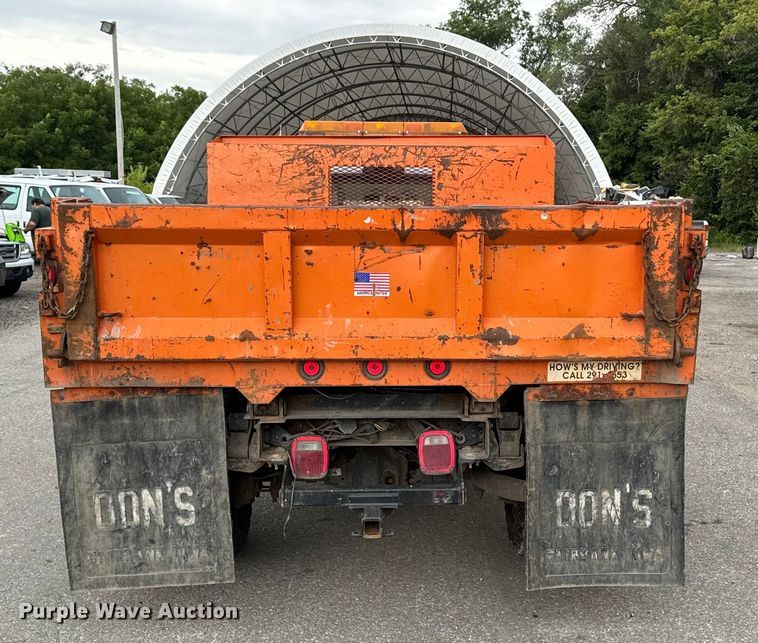 image for item EH4394 1997 Ford F450 Super Duty dump truck