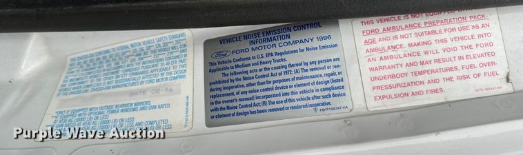 image for item EH4394 1997 Ford F450 Super Duty dump truck