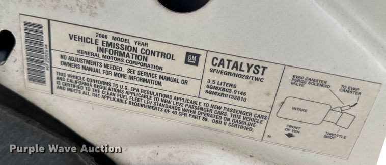 image for item EH4398 2006 Chevorlet Malibu 