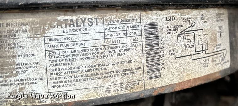 image for item EH4399 1992 GMC Aeromaster delivery truck