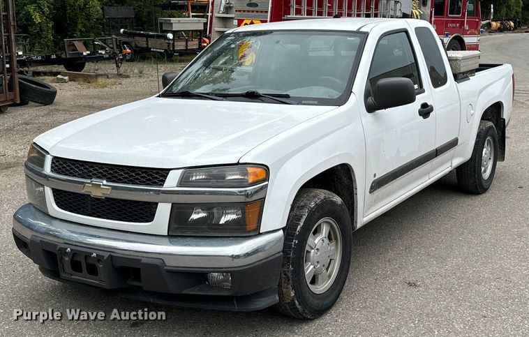 image for item EH4404 2008 Chevorlet Colorado Ext. Cab pickup truck