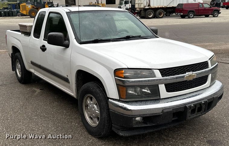 image for item EH4404 2008 Chevorlet Colorado Ext. Cab pickup truck