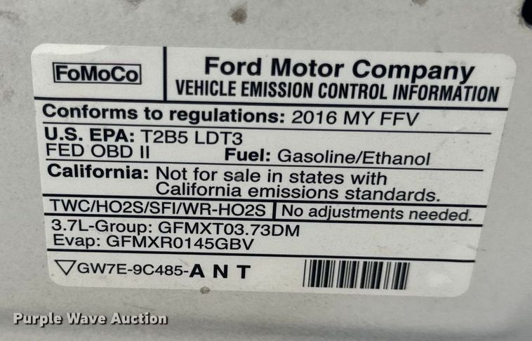 image for item EH6889 2016 Ford  Explorer Police Interceptor  SUV