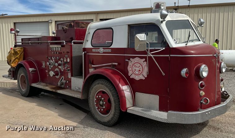image for item EJ0321 1952 American-LaFrance  pumper fire truck