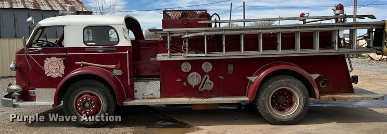 image for item EJ0321 1952 American-LaFrance  pumper fire truck