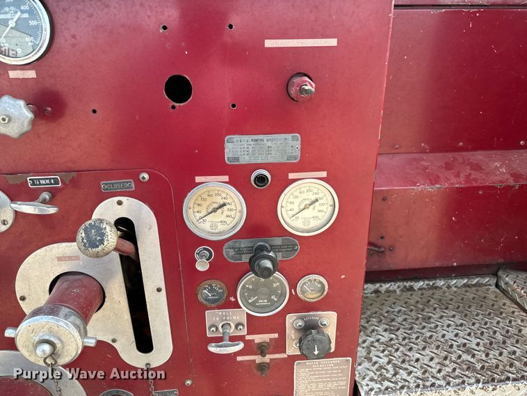 image for item EJ0321 1952 American-LaFrance  pumper fire truck