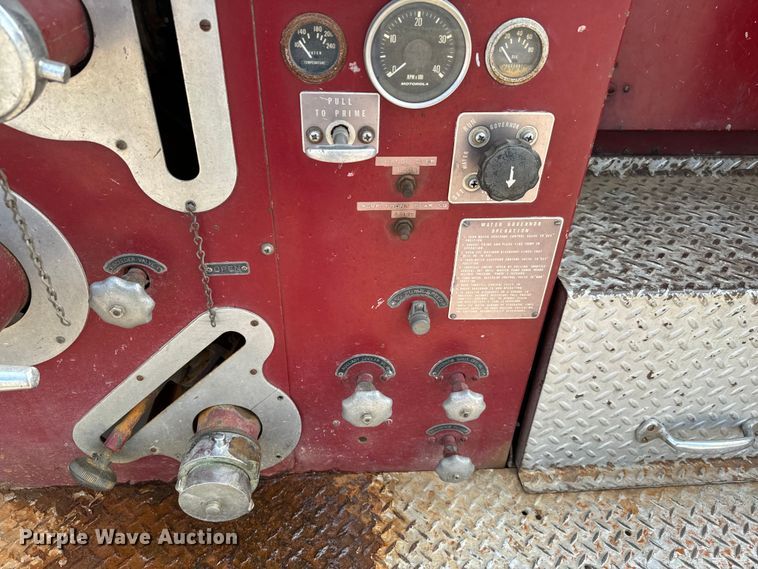 image for item EJ0321 1952 American-LaFrance  pumper fire truck