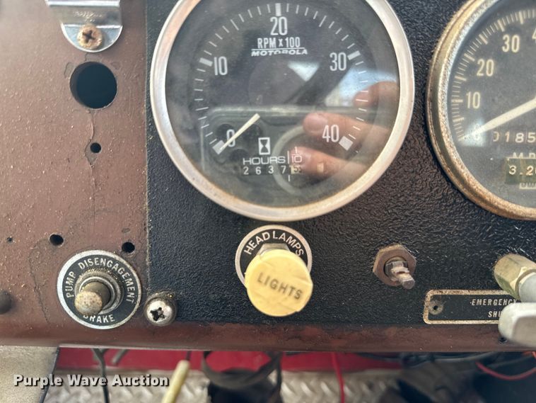 image for item EJ0321 1952 American-LaFrance  pumper fire truck