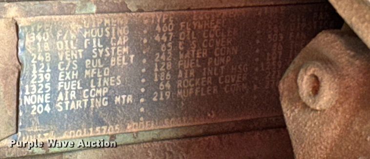 image for item EJ0321 1952 American-LaFrance  pumper fire truck