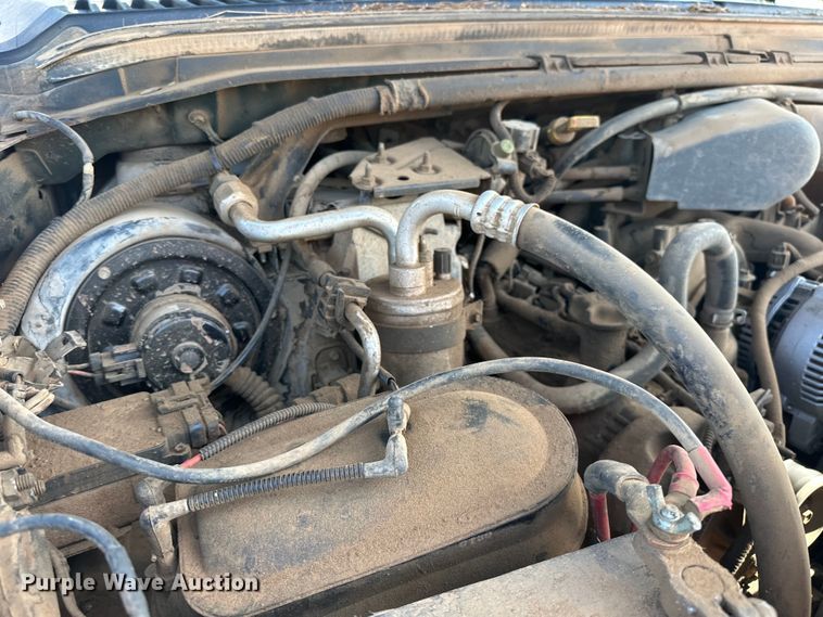 image for item EJ4471 2000 Ford F250 Super Duty SuperCab flatbed pickup truck