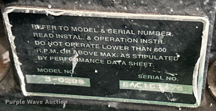 image for item EK3031 John Deere  AC2-CG35H-P compresserator