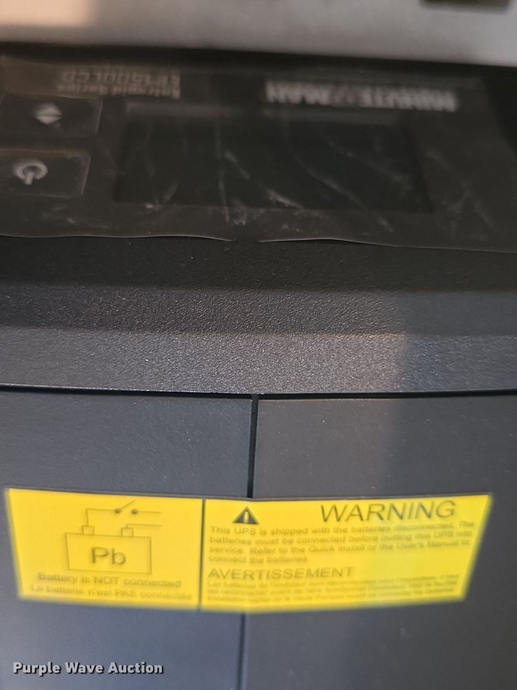 image for item EK6330 (90) Minuteman Entrepid 1500va battery backups