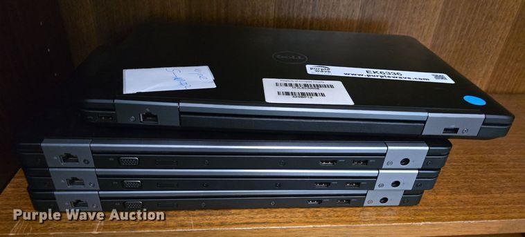 image for item EK6336 (4) Dell laptops