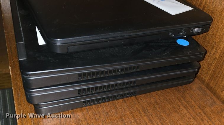 image for item EK6336 (4) Dell laptops