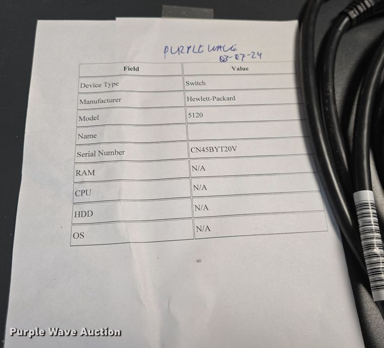 image for item EK6337 (4) HP switches