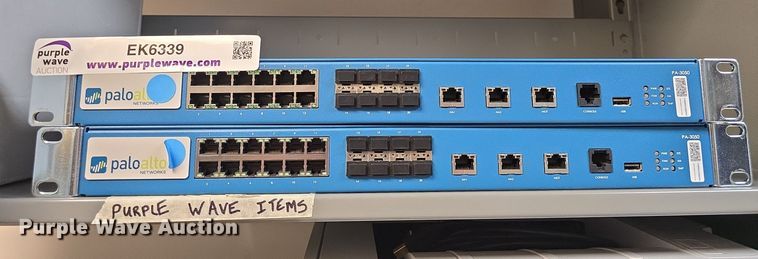 image for item EK6339 (2) Palo Alto firewall units