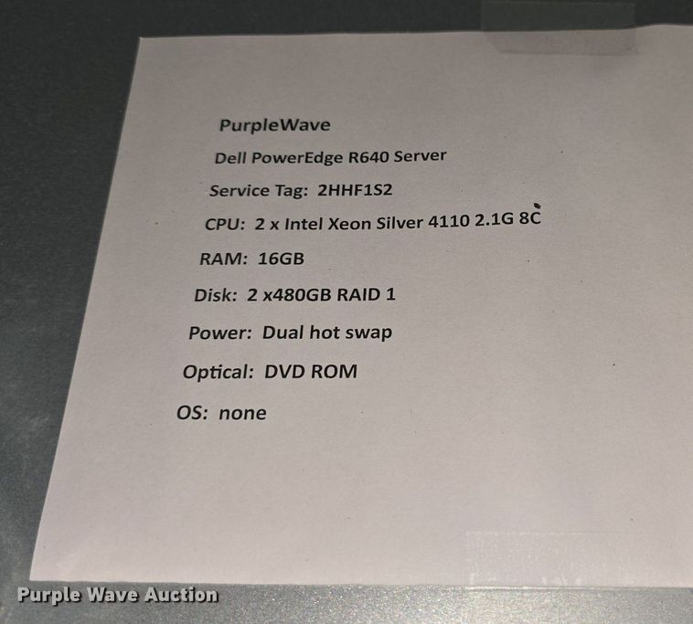 image for item EK6340 (3) Dell servers